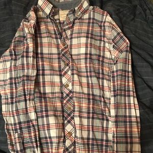 Multi color button up